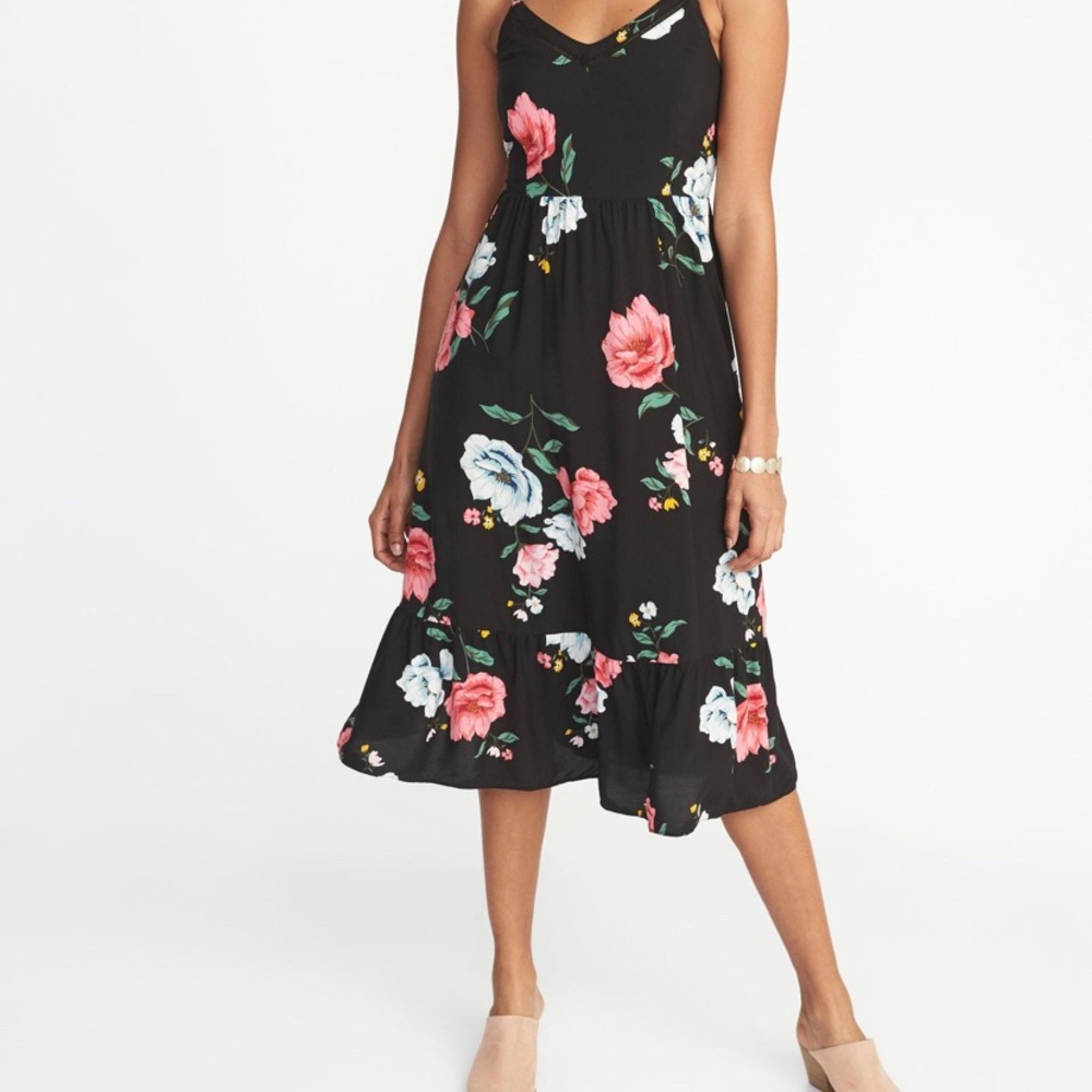 Old Navy Flower print sun dress